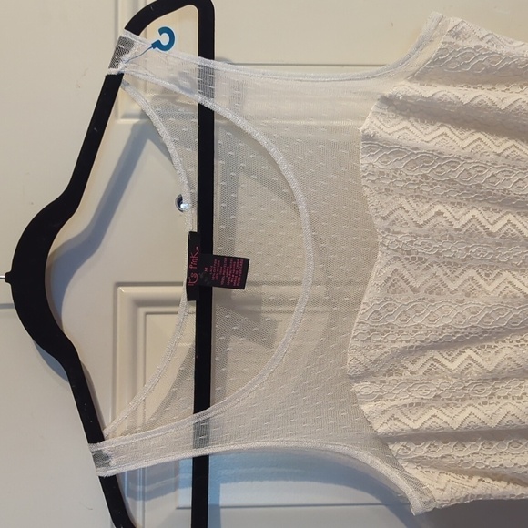 It's Pink - Ivory Lace - Tulle Mini - Size Medium - Picture 4 of 12